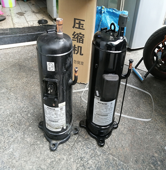 汉滨中央空调压缩机的更换维修